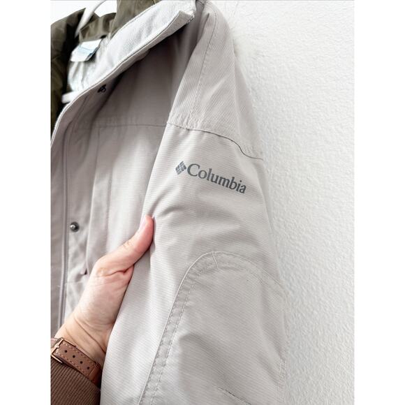 Columbia Carson Pass Intercharge Omniheat 2-in-1 Hooded Jacket Gray Medium - Picture 10 of 11